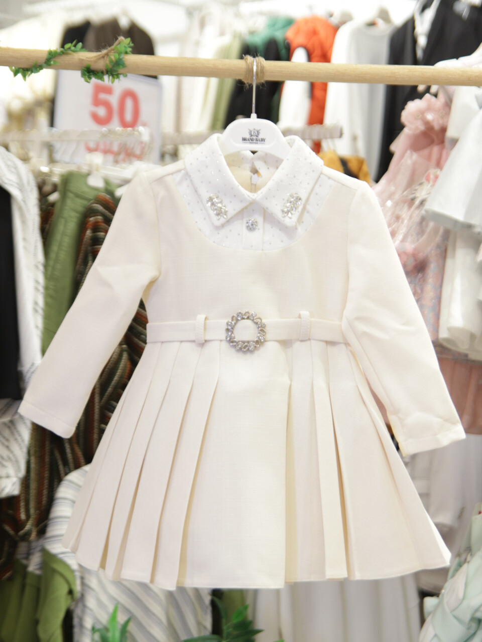 Kız Çocuk Elbise 2-6 Yaş 526 Lacivert - 8