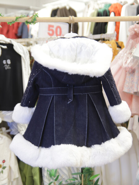 Kız Çocuk Elbise 2-6 Yaş 526 Lacivert - 9