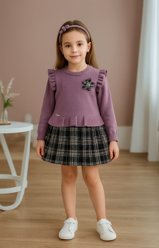 Kız Çocuk Elbise 1-5 Yaş 4043 - 1