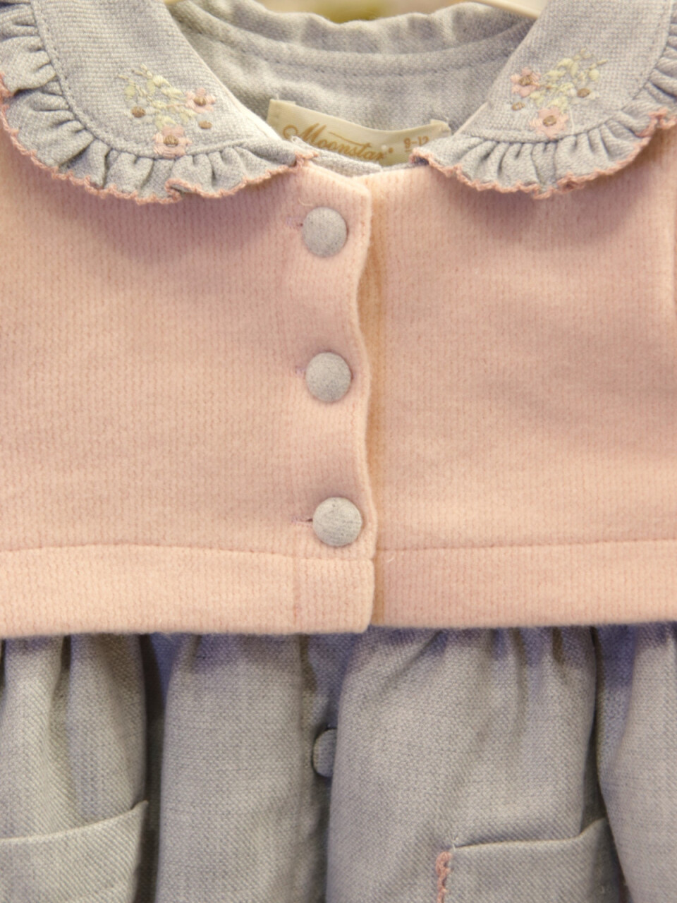 Kız Çocuk Elbise 9-24 Ay 52095 Pembe - 4