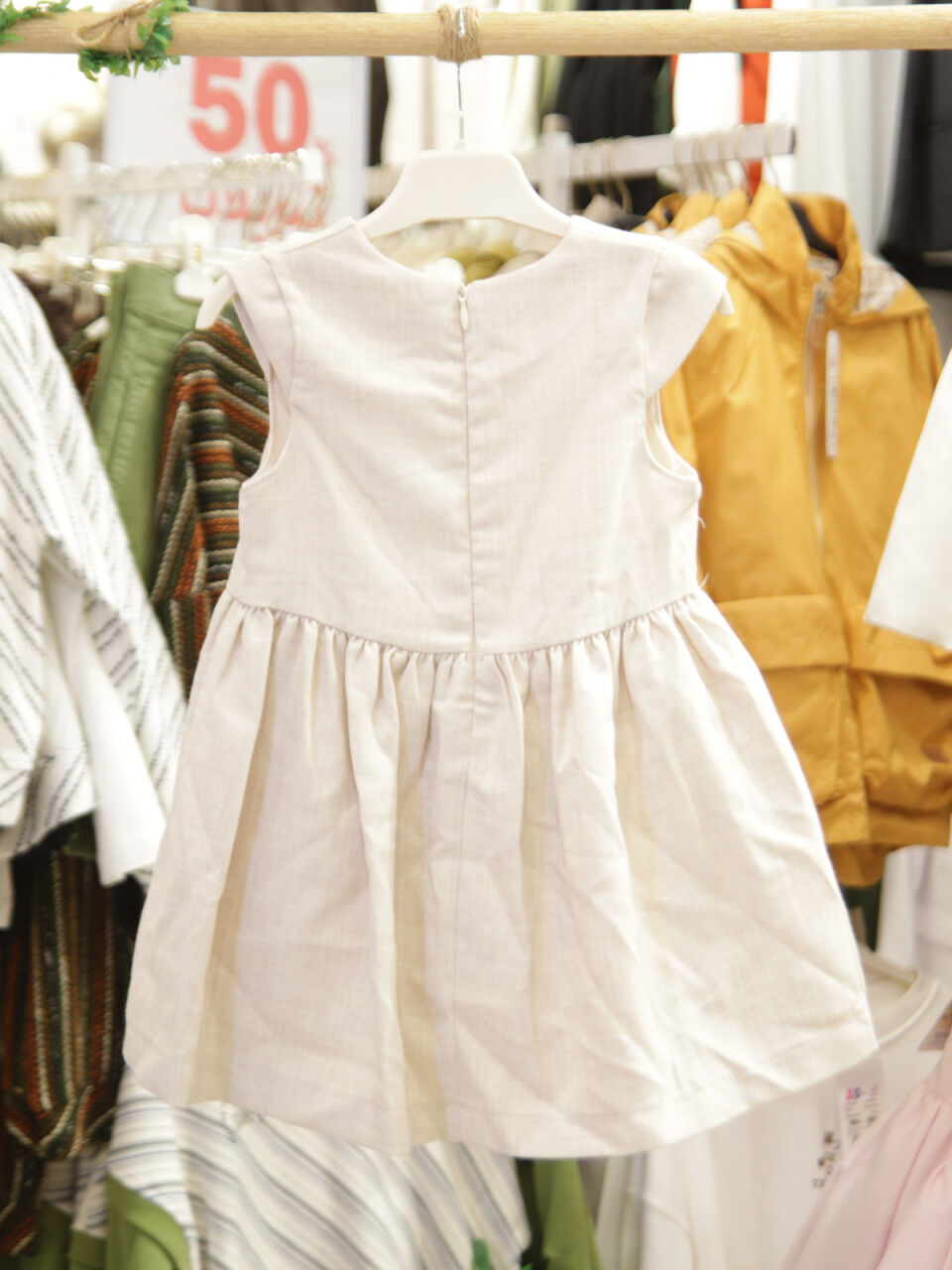 Kız Çocuk Elbise 2-5 Yaş 52074 Bordo - 4