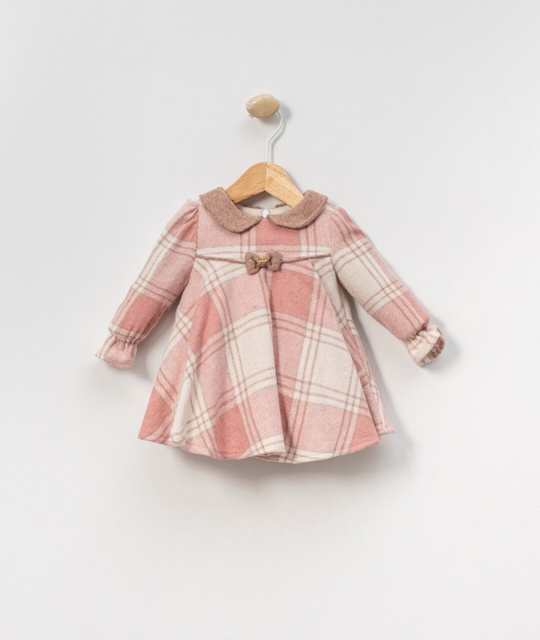 Kız Çocuk Elbise 6-36 Ay 4008 Pembe - 1