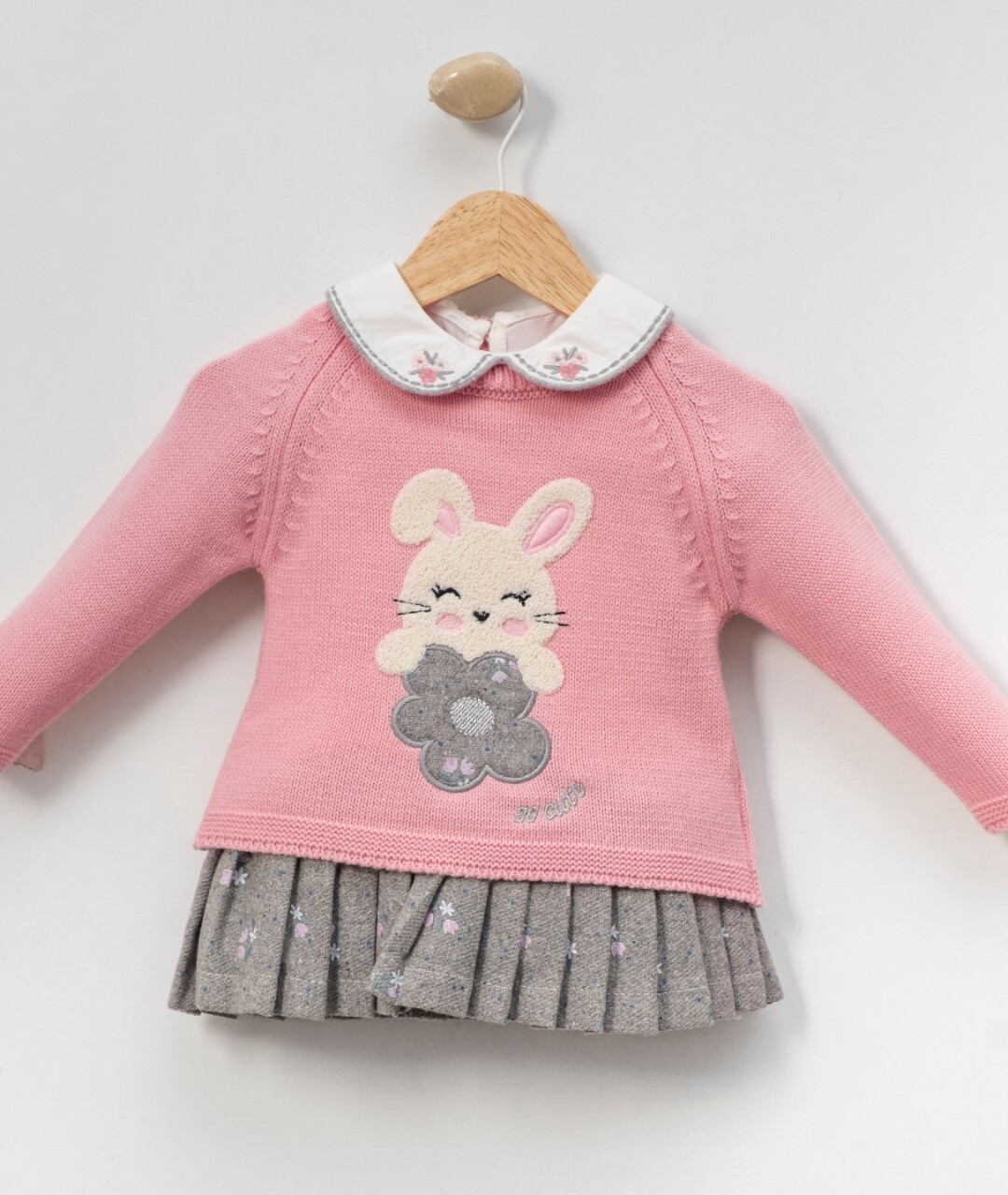 Kız Çocuk Elbise 6-36 Ay 4011 Pembe - 2