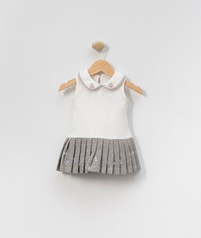 Kız Çocuk Elbise 6-36 Ay 4011 Pembe - 3