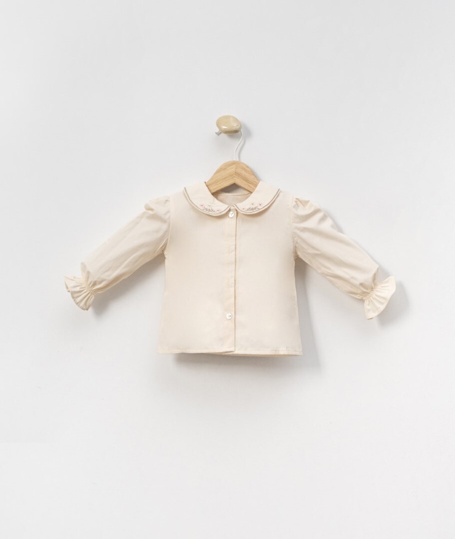 Kız Çocuk Elbise 1-5 Yaş 4136 Pembe - 5