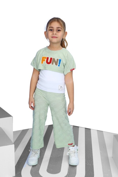Kız Çocuk Eşofman Takım 6-9 Yaş 5617 - 1