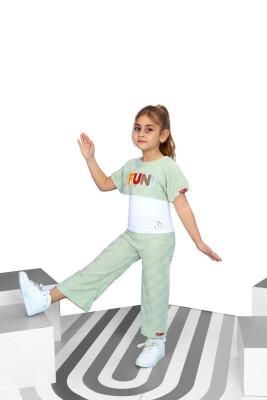 Kız Çocuk Eşofman Takım 6-9 Yaş 5617 - 3