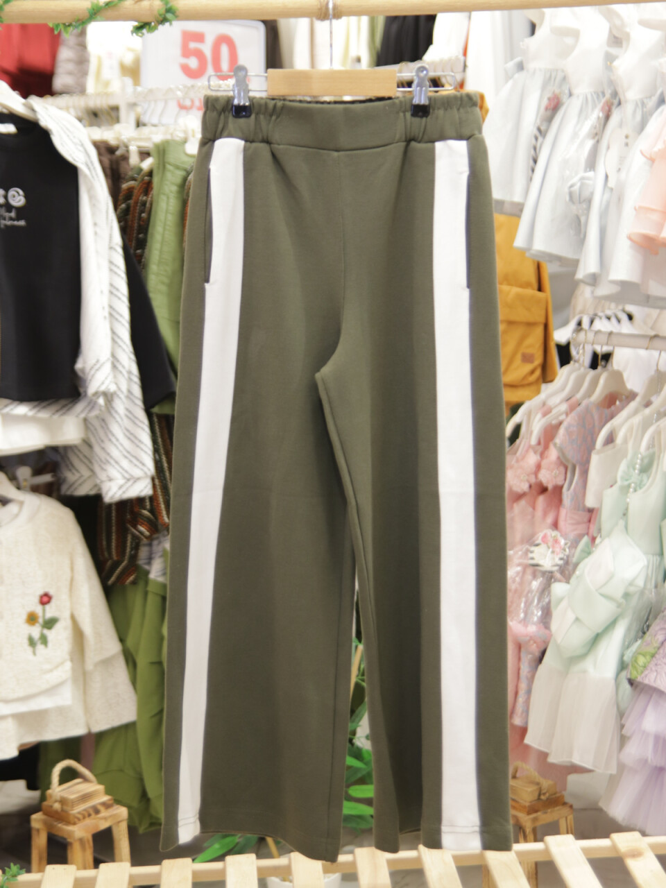 Kız Çocuk Eşofman Takım 10-14 Yaş 36080 Haki - 7