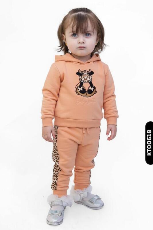 Kız Çocuk Eşofman Takım 6-36 Ay 7021 Pembe - GRATA