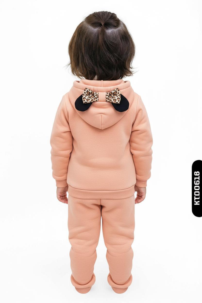Kız Çocuk Eşofman Takım 6-36 Ay 7021 Pembe - 2