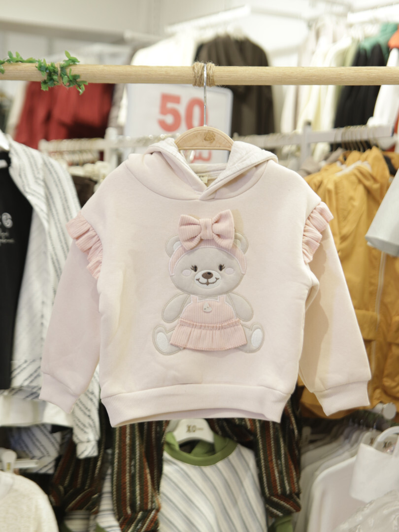 Kız Çocuk Eşofman Takım 6-36 Ay 7030 Pembe - 7