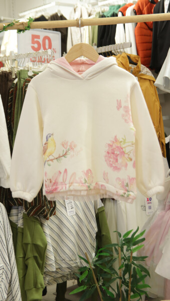 Kız Çocuk Eşofman Takım 4-8 Yaş 7229 Ekru - 4