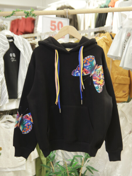 Kız Çocuk Eşofman Takım 10-16 Yaş 7432 Siyah - 6