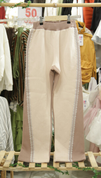 Kız Çocuk Eşofman Takım 10-16 Yaş 7433 Bej - 8