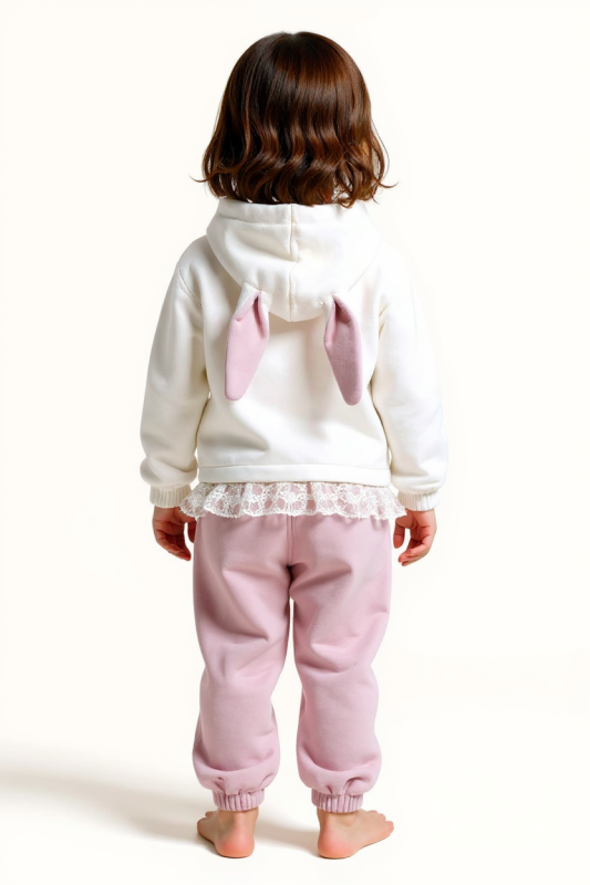 Kız Çocuk Eşofman Takım 6-36 Ay 7019 Pembe - GRATA