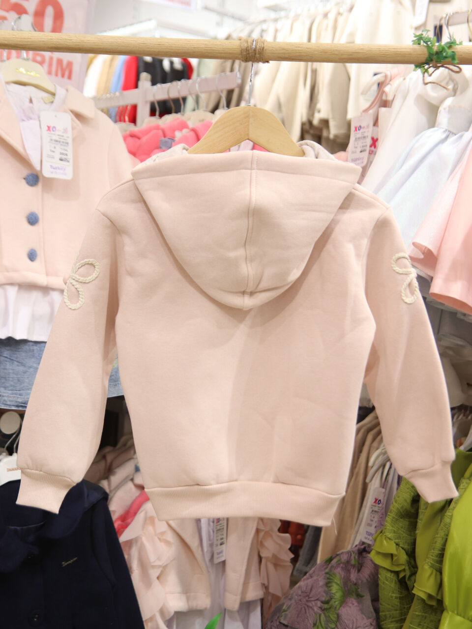 Kız Çocuk Eşofman Takım 4-8 Yaş 7223 Pembe - 10