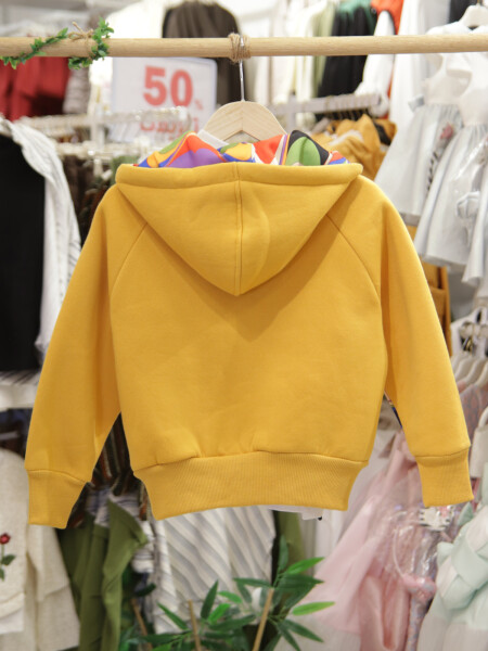 Kız Çocuk Eşofman Takım 6-14 Yaş 7437 Hardal - 7