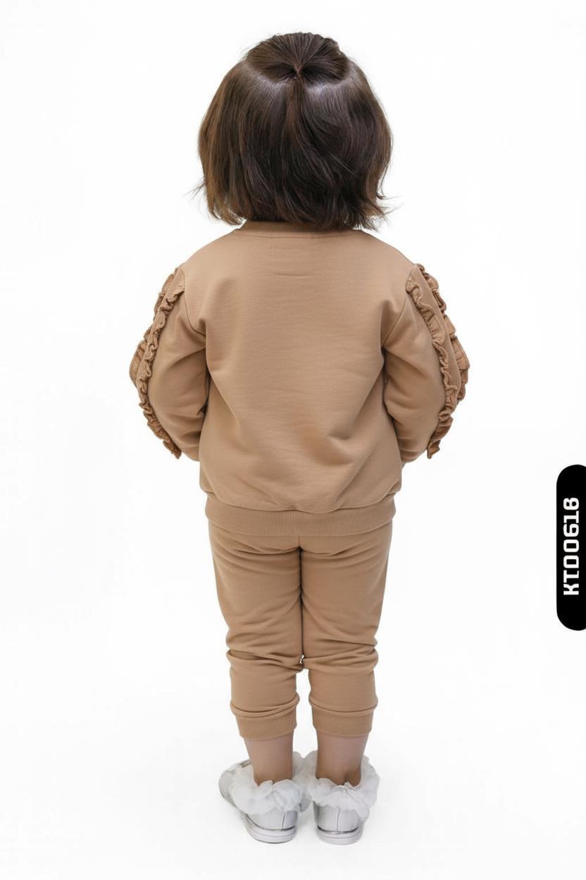 Kız Çocuk Eşofman Takım 9-24 Ay 52017 Camel - 2