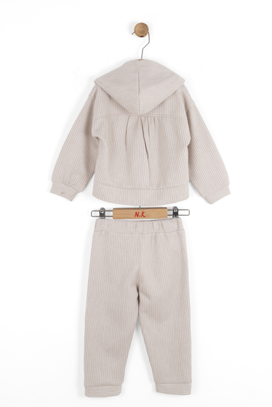 Kız Çocuk Eşofman Takım 1-4 Yaş 19600 Vizon - 2