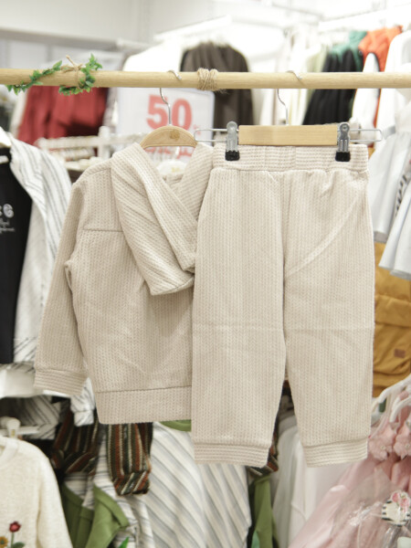 Kız Çocuk Eşofman Takım 1-4 Yaş 19600 Vizon - 5