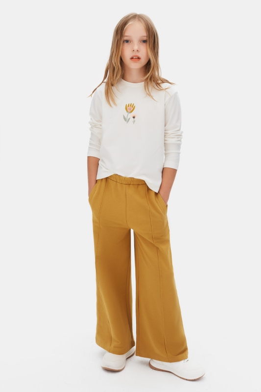 Kız Çocuk Eşofman Takım 8-14 Yaş 19301 Hardal - 3