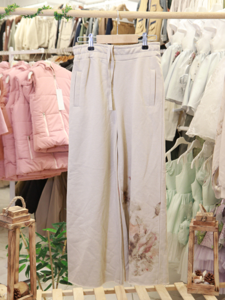 Kız Çocuk Eşofman Takım 8-14 Yaş 19304 Bej - 3