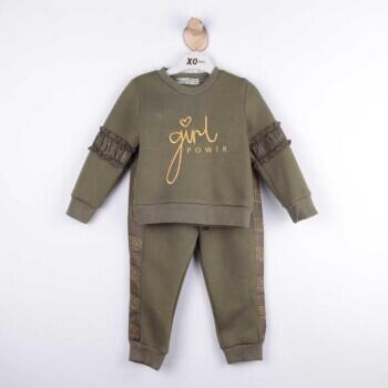 Kız Eşofman Takım 9-36 Ay 0000410 Kelb06007 Haki - 8