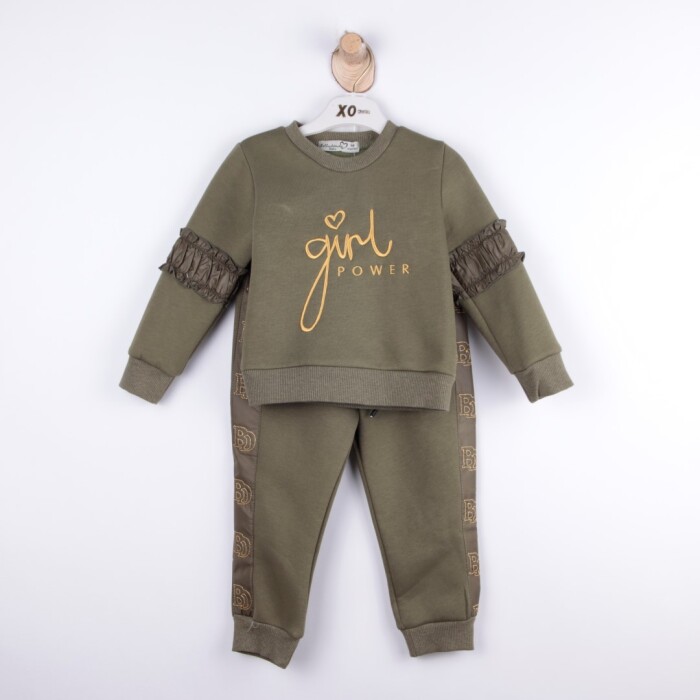 Kız Eşofman Takım 9-36 Ay 0000410 Kelb06007 Haki - 5