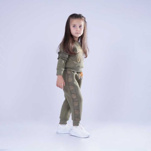 Kız Eşofman Takım 9-36 Ay 0000410 Kelb06007 Haki - 7