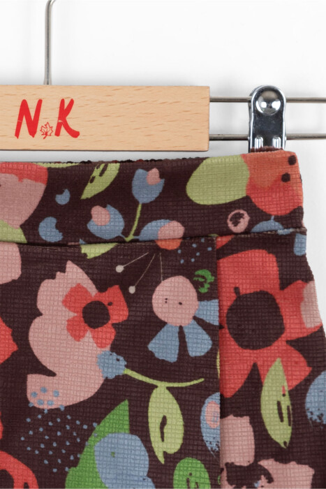 Kız Çocuk Şort Etek 9aY-4 Yaş 57611 Coral - 3