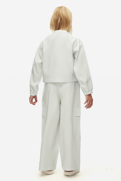 Kız Çocuk Gömlek 8-14 Yaş 38301 Mint - 3