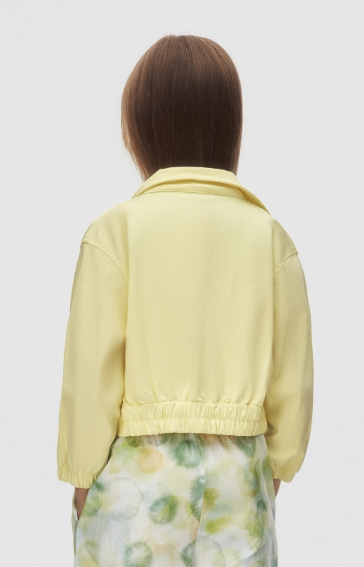 Kız Çocuk Gömlek 4-8 Yaş 38546 Sarı - 3