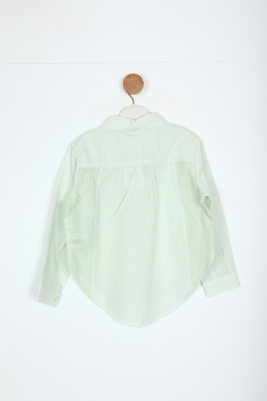 Kız Çocuk Gömlek 4-8 Yaş 38559 Mint - 3