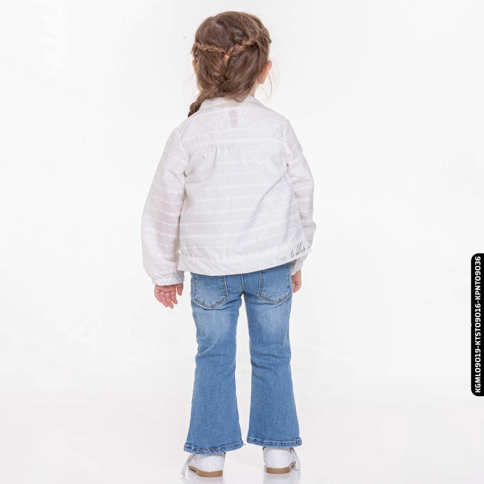 Kız Safir Gömlek 9-36 Ay 34642 Kgml09019 Ekru - 4