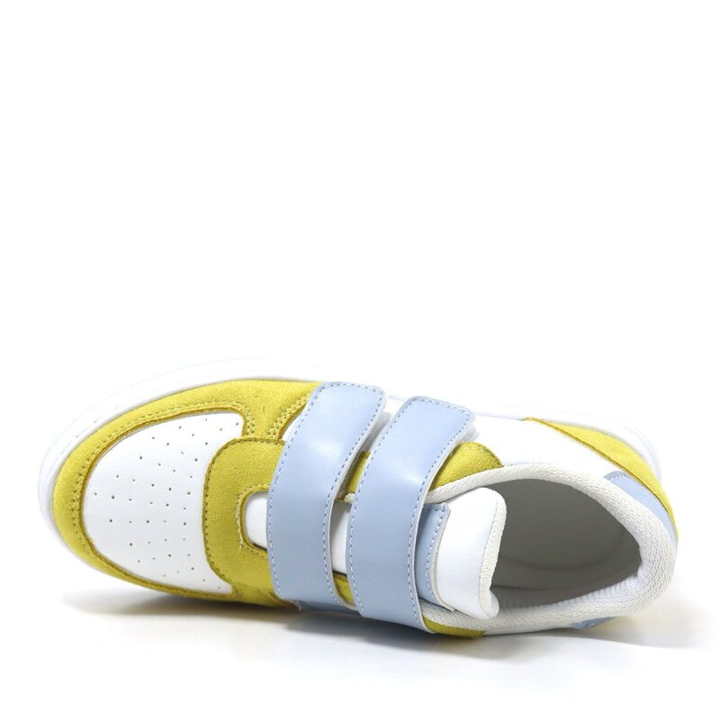 Artico Hellsa Beyaz Sarı Cırtlı Çocuk Spor Ayakkabı - 6