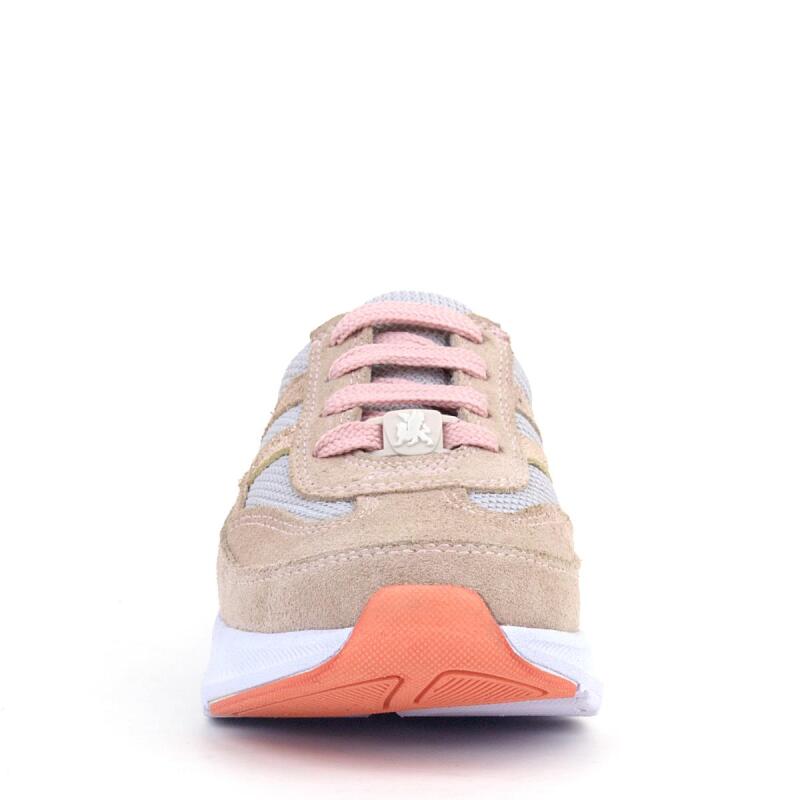 Rakerplus Hakiki Deri Anatomik Pudra Bağcıklı Hafif Çocuk Spor Ayakkabı - 4