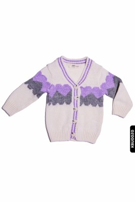 Kız Bebek Desenli Hırka 6-24 Ay 20596 