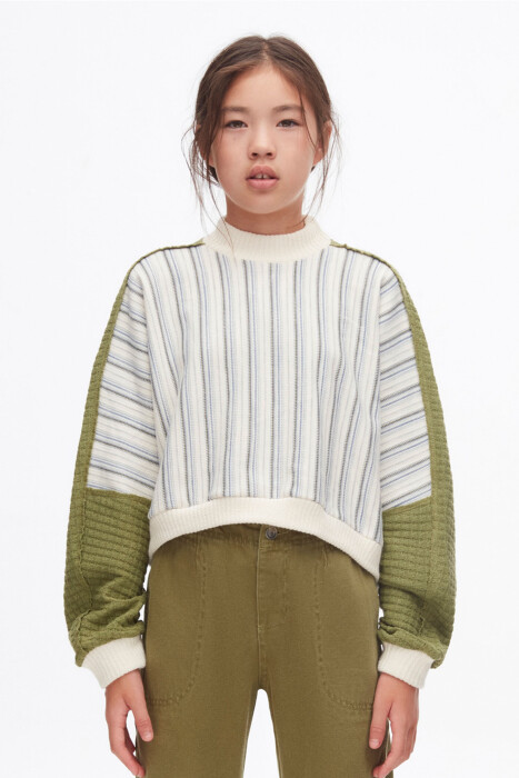 Kız Çocuk Sweatshirt 10-16 Yaş 37800 - 1