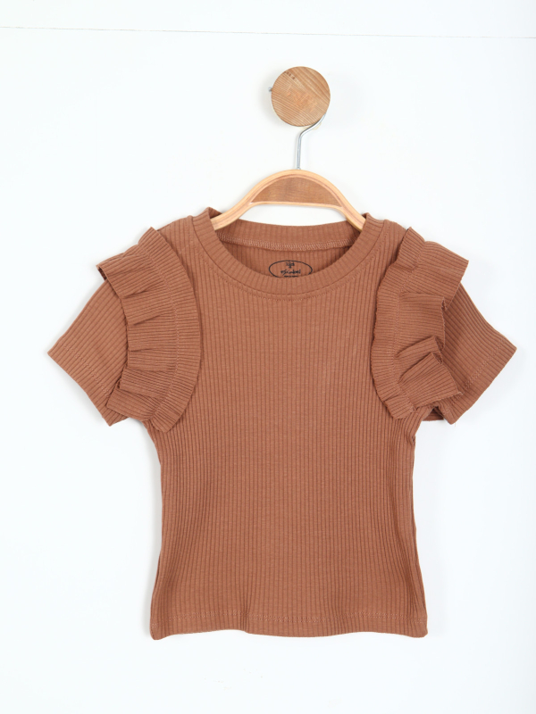 Kız Çocuk Kazak 1-5 Yaş 35772 Kahve - ESCABEL