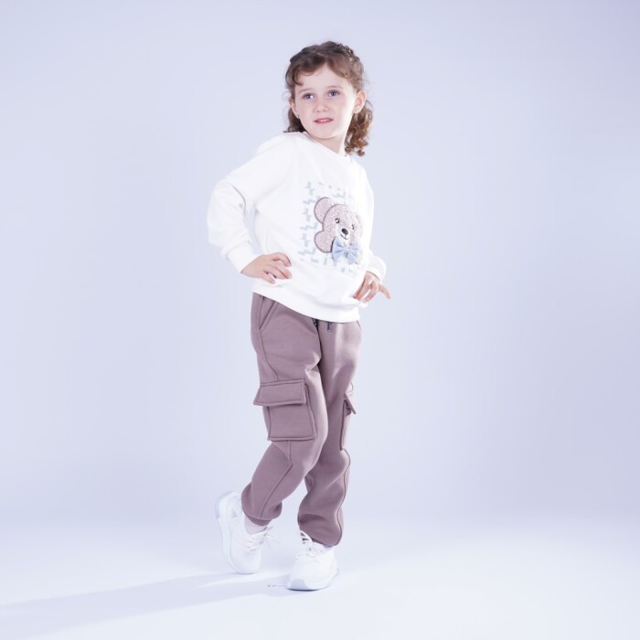 Kız Kazak 3-14 Yaş 0000753 Kkzk06005 Ekru - 2