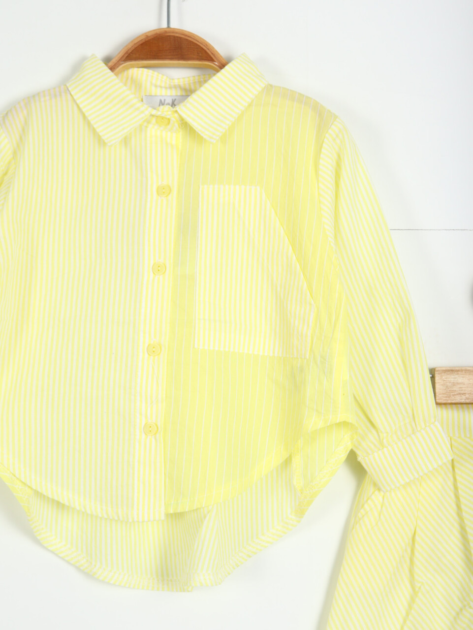 Kız Çocuk Alt Üst Kombin Takmı 9ay - 4Yaş SET0294 Sarı - 3