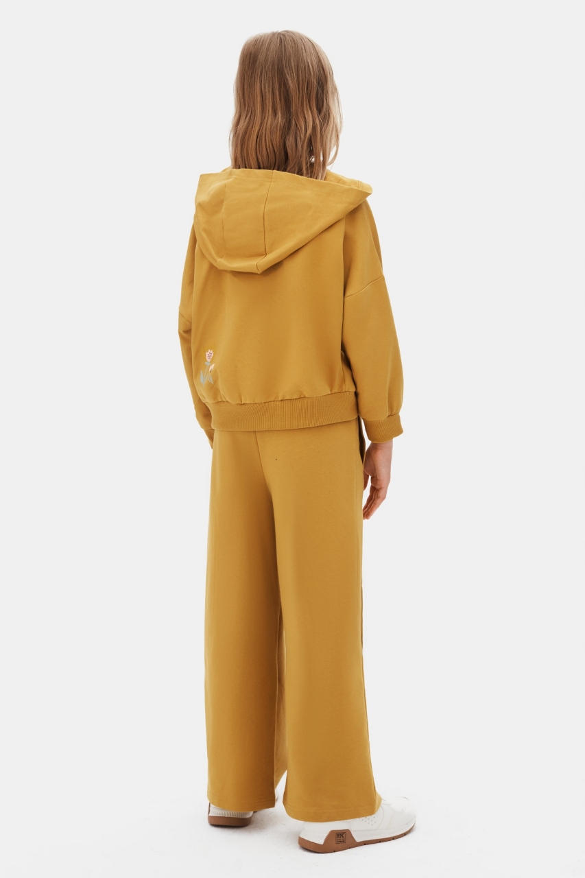 Kız Çocuk Kombin Takmı 8-14 Yaş SET0340 Hardal - 4