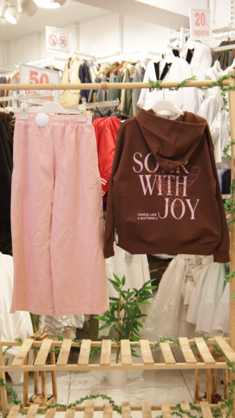 Kız Çocuk 2'li Kombin Takım 8-14 Yaş SET0391 Pembe - 4