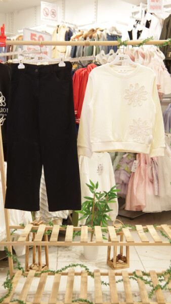 Kız Çocuk 2'li Kombin Takım 8-14 Yaş SET0396 Siyah - 3