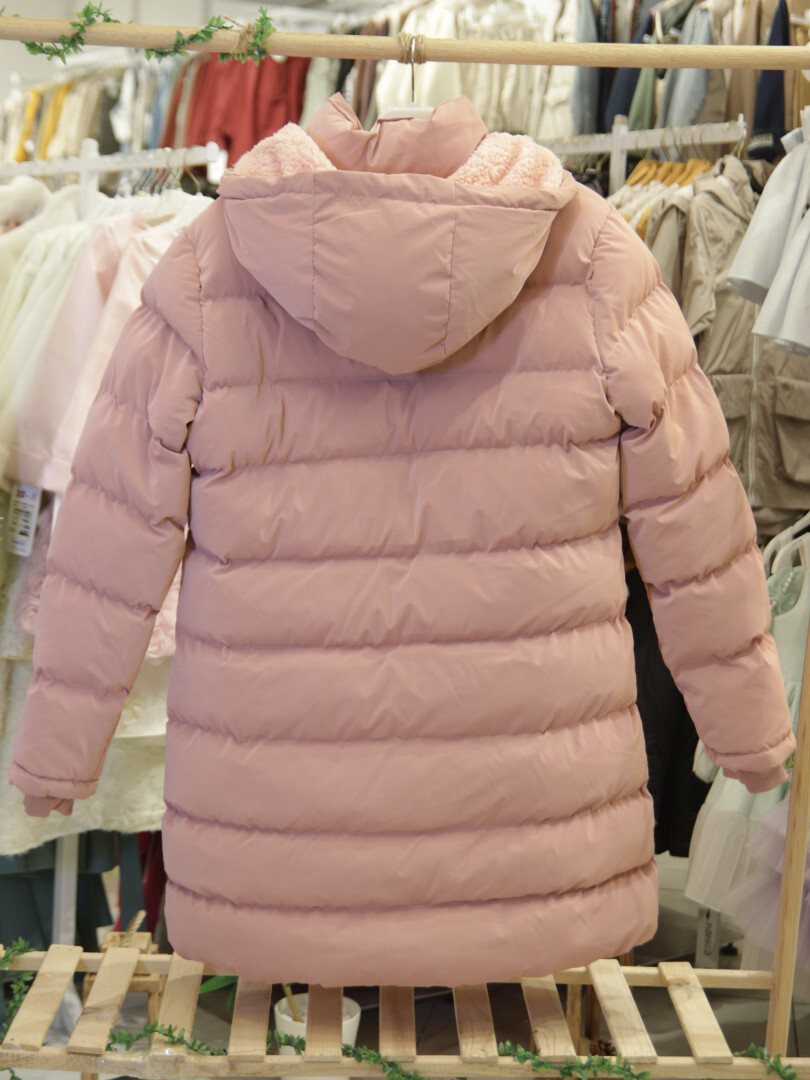 Kız Çocuk Mont 12-15 Yaş 8047 Pembe - 6