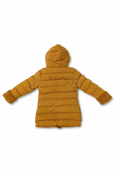 Kız Çocuk Mont 7-10 Yaş 8051 Kahve - 2