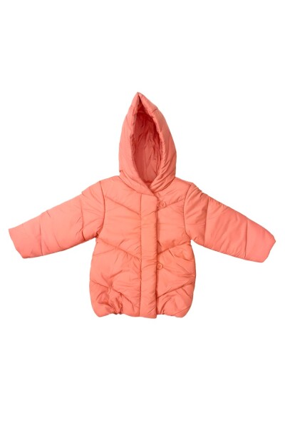 Kız Çocuk Mont 6-18 Ay 22534 Pembe - Mona Rosa