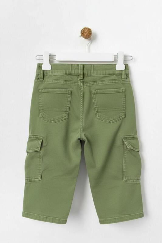 Kız Çocuk Pantolon 1-4 Yaş 25101 Yeşil - 2