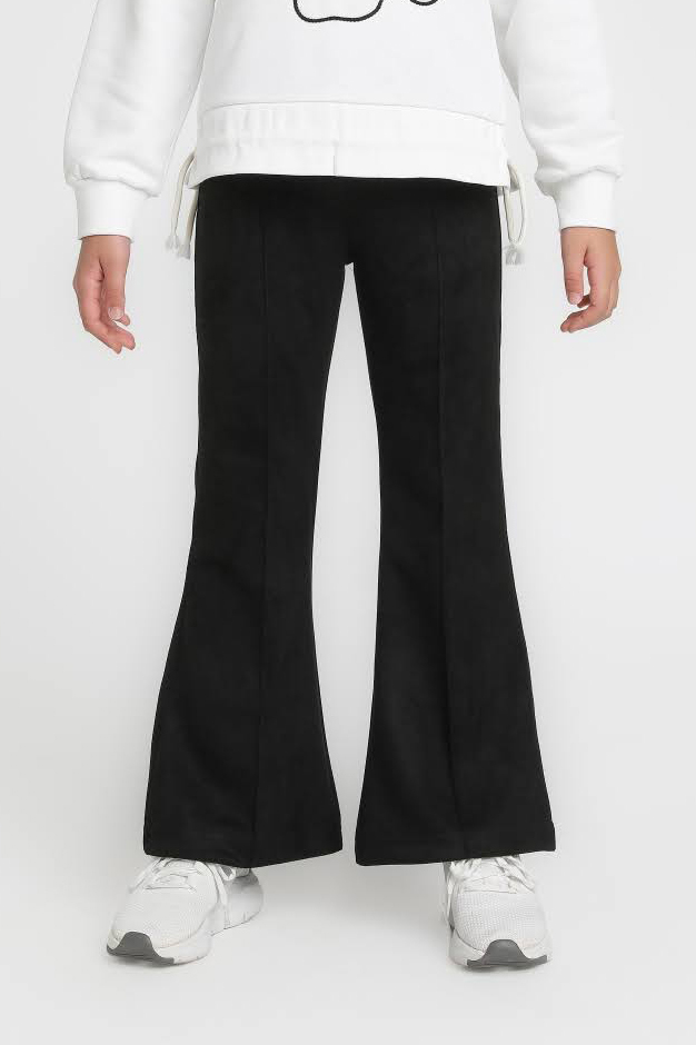 Kız Çocuk Pantolon 5-9 Yaş 36069 Siyah - 1