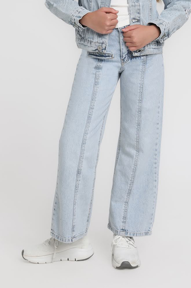 Kız Çocuk Pantolon 4-8 Yaş 2582 - 1